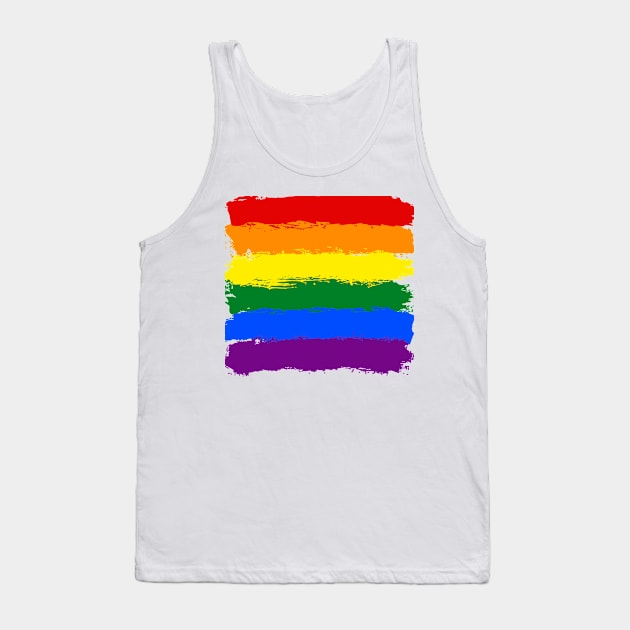 Bandeira LGBT Tank Top by Medita na Cor